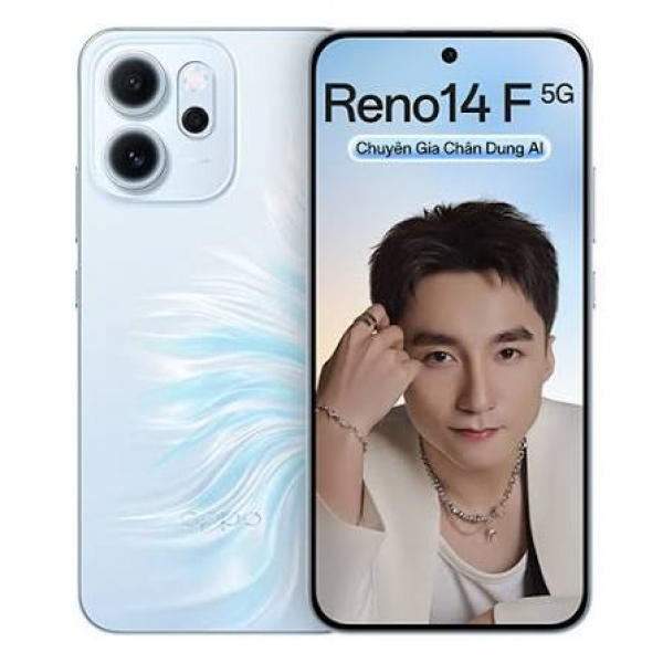 Điện thoại OPPO Reno14 F 5G 12GB/256GB lướt (Xanh, Hồng)