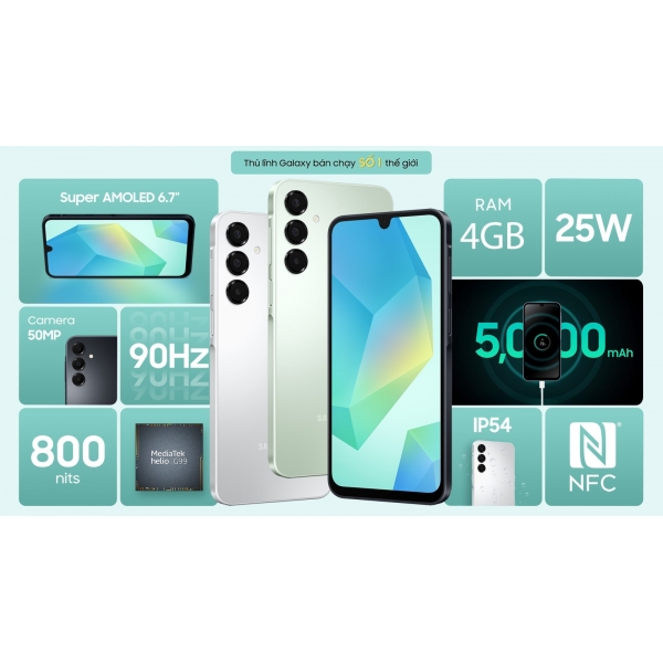 Samsung A16 4G ram 8 /128G